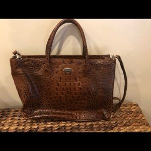 Furla crocodile tote